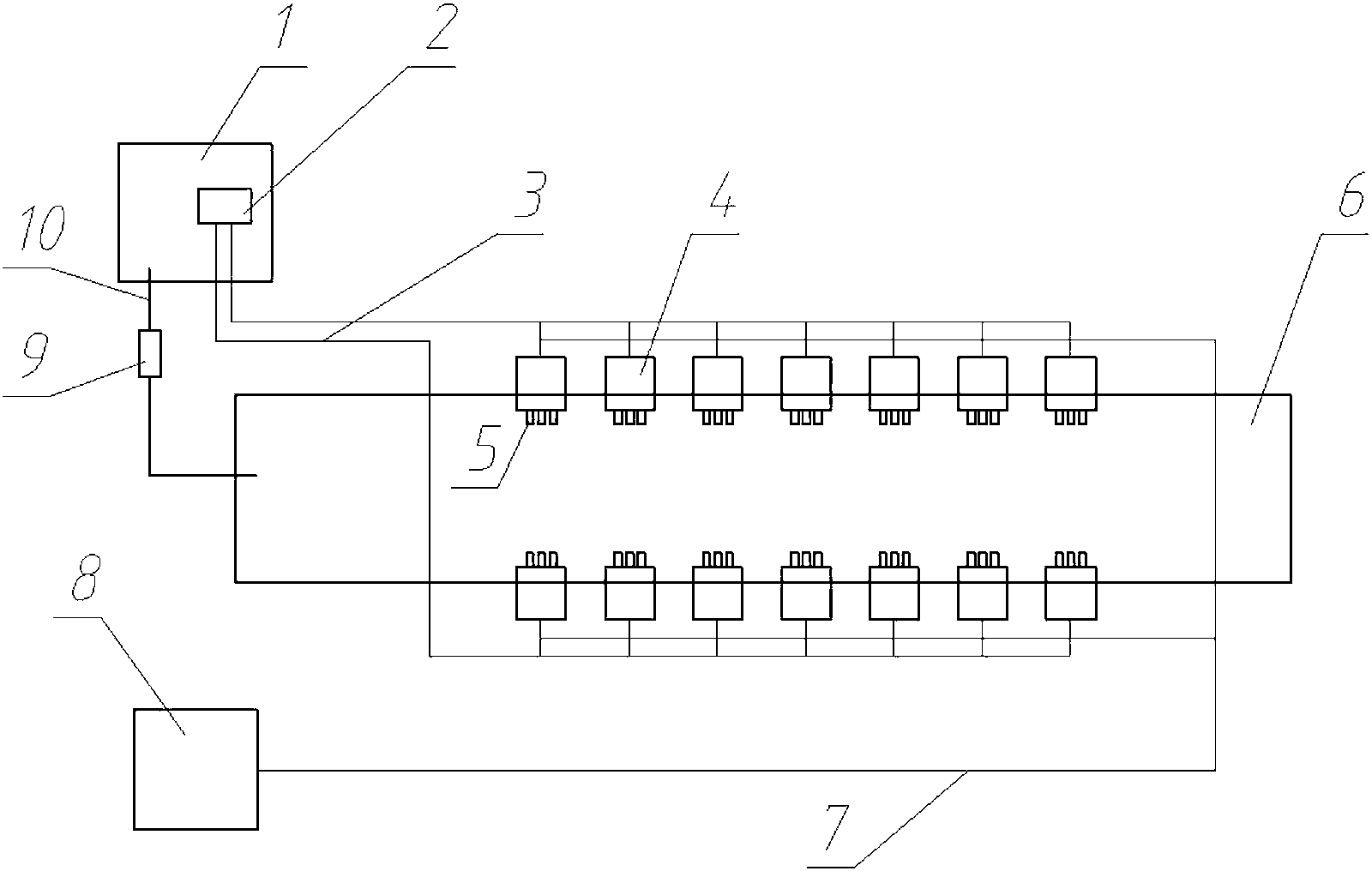 High-temperature kiln integrated combustion system for emulsifying and atomizing fuel oil