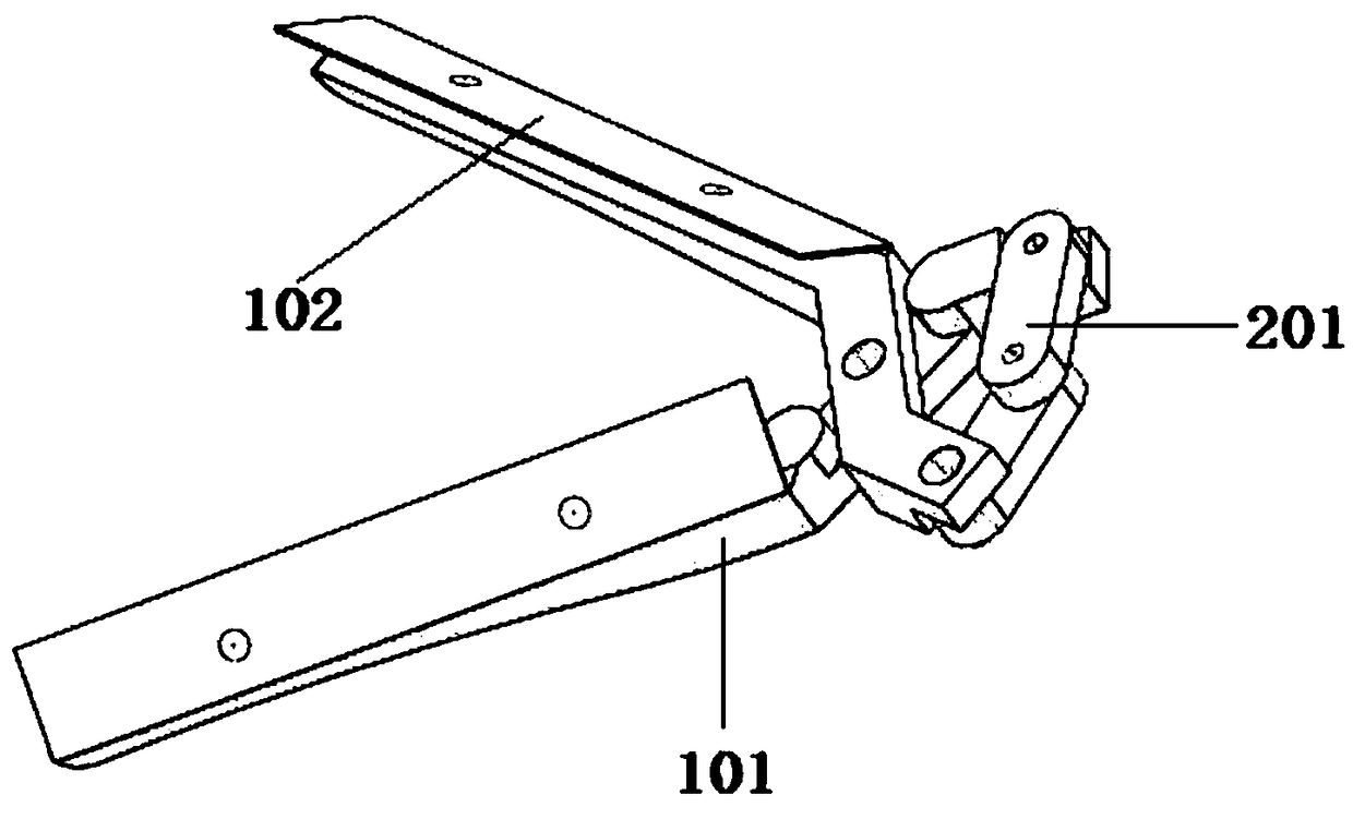 Strawberry picking device without bending down