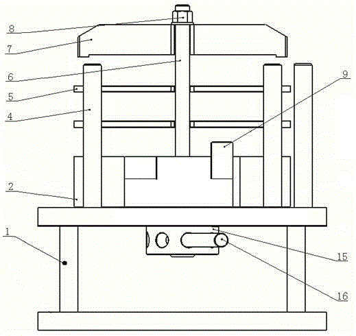 Special tool for processing end surface of bearing cover