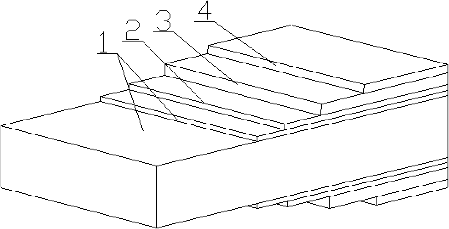 Method for preventing profiled steel plate from hydrogen fluoride corrosion and structure thereof