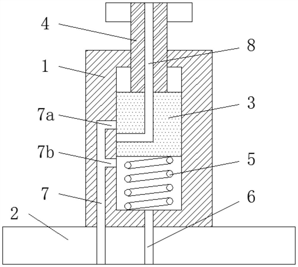 A supercapacitor cover liquid filling mechanism