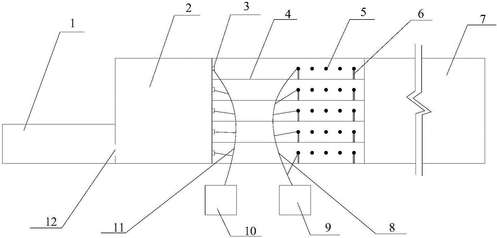 Layered heating device for laboratory reservoir