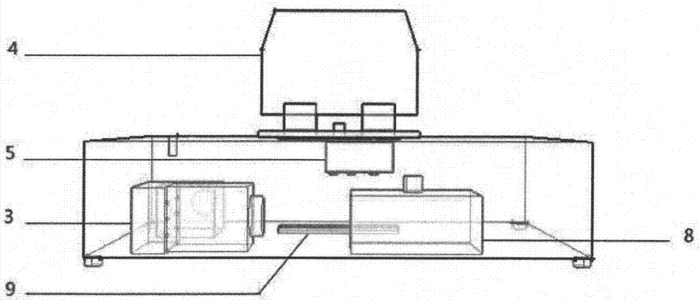 Radiogram marking machine and marking method