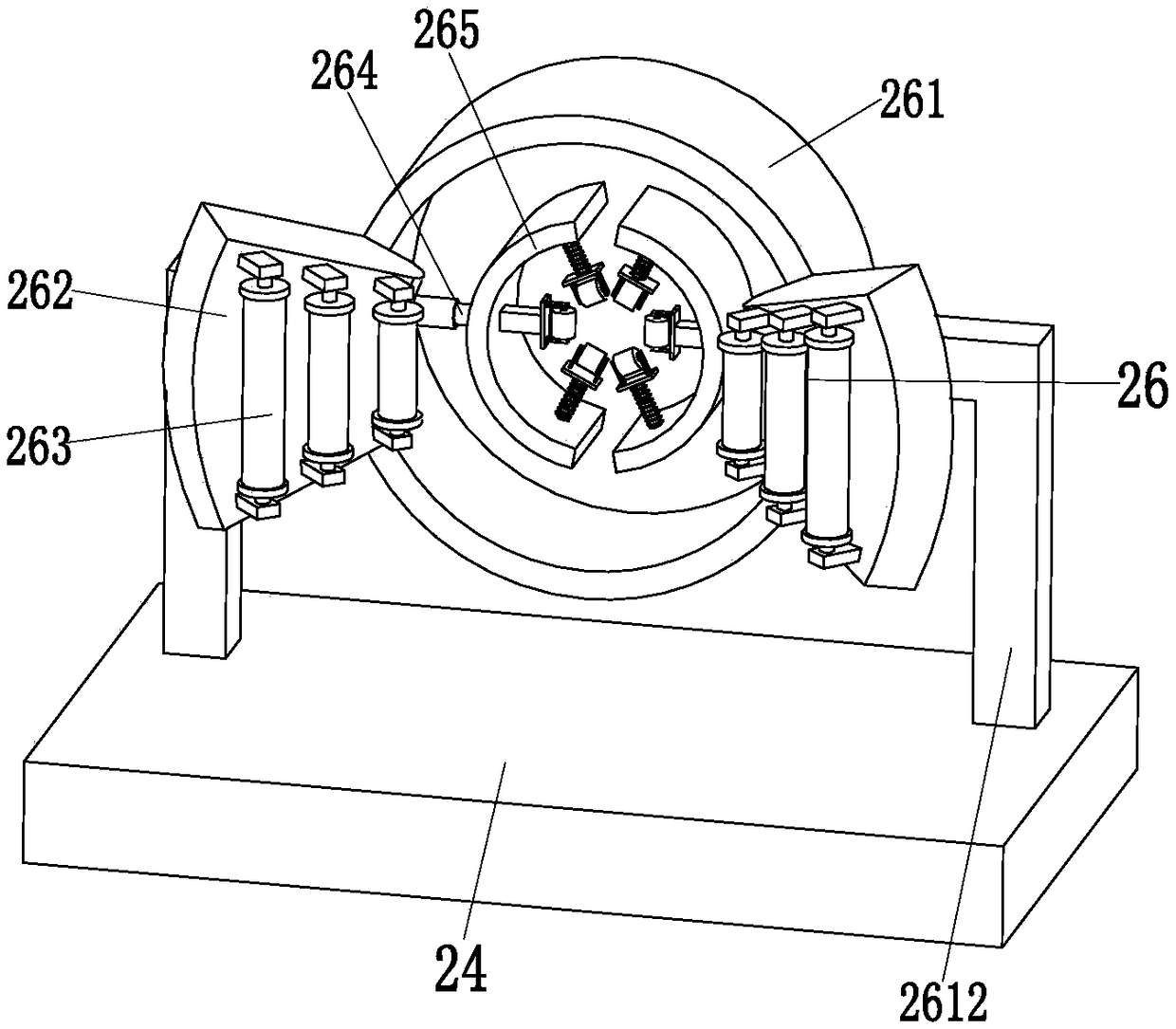 Lithium battery anode series-connection welding equipment and fixed-angle conveying welding process thereof