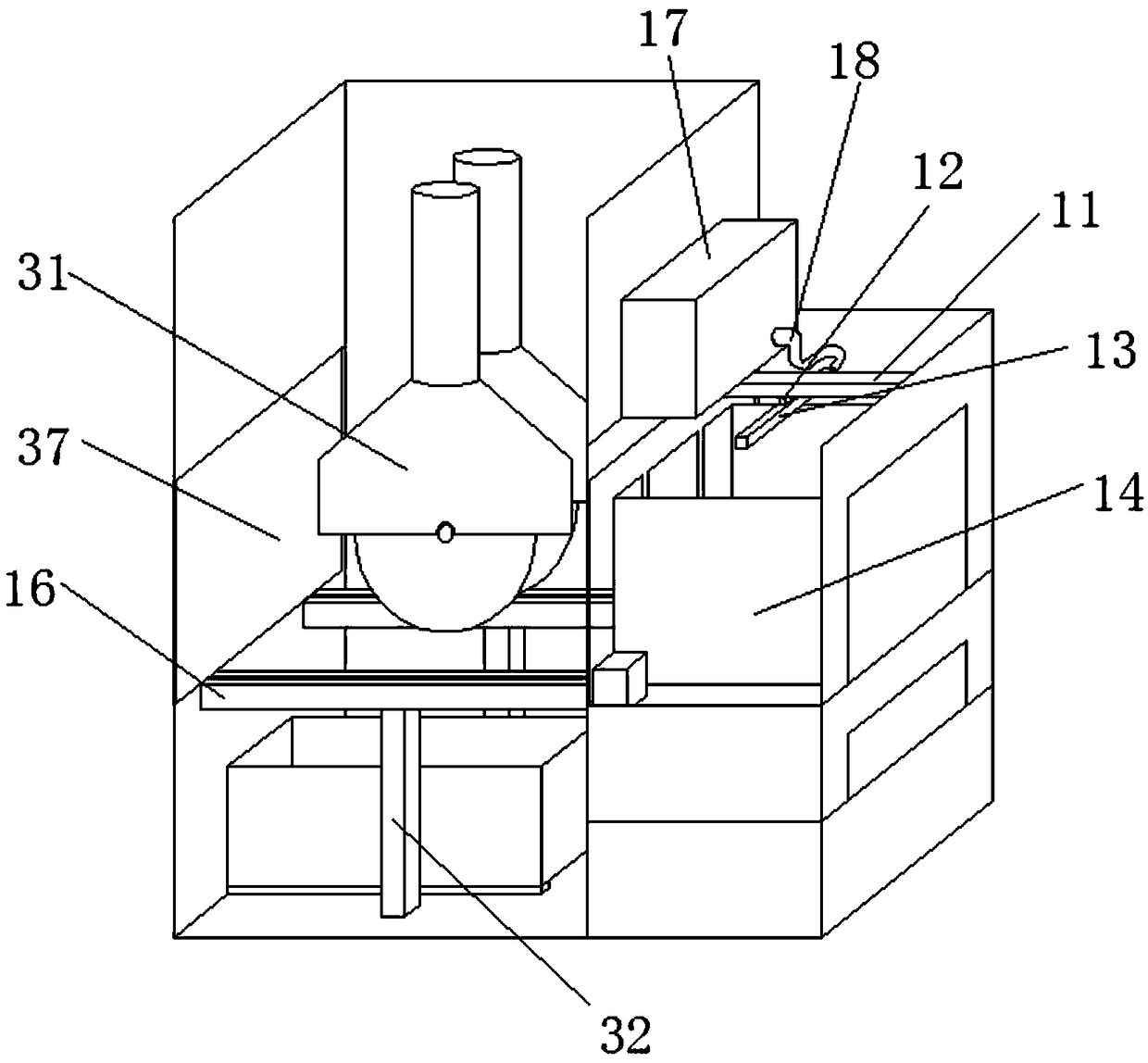 Waste PCB treatment device