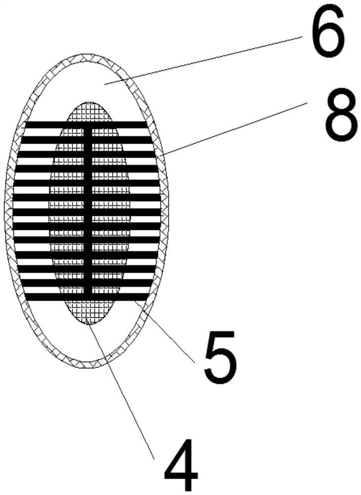 Bionic design ultralight anti-skid sports shoe sole and sports shoe