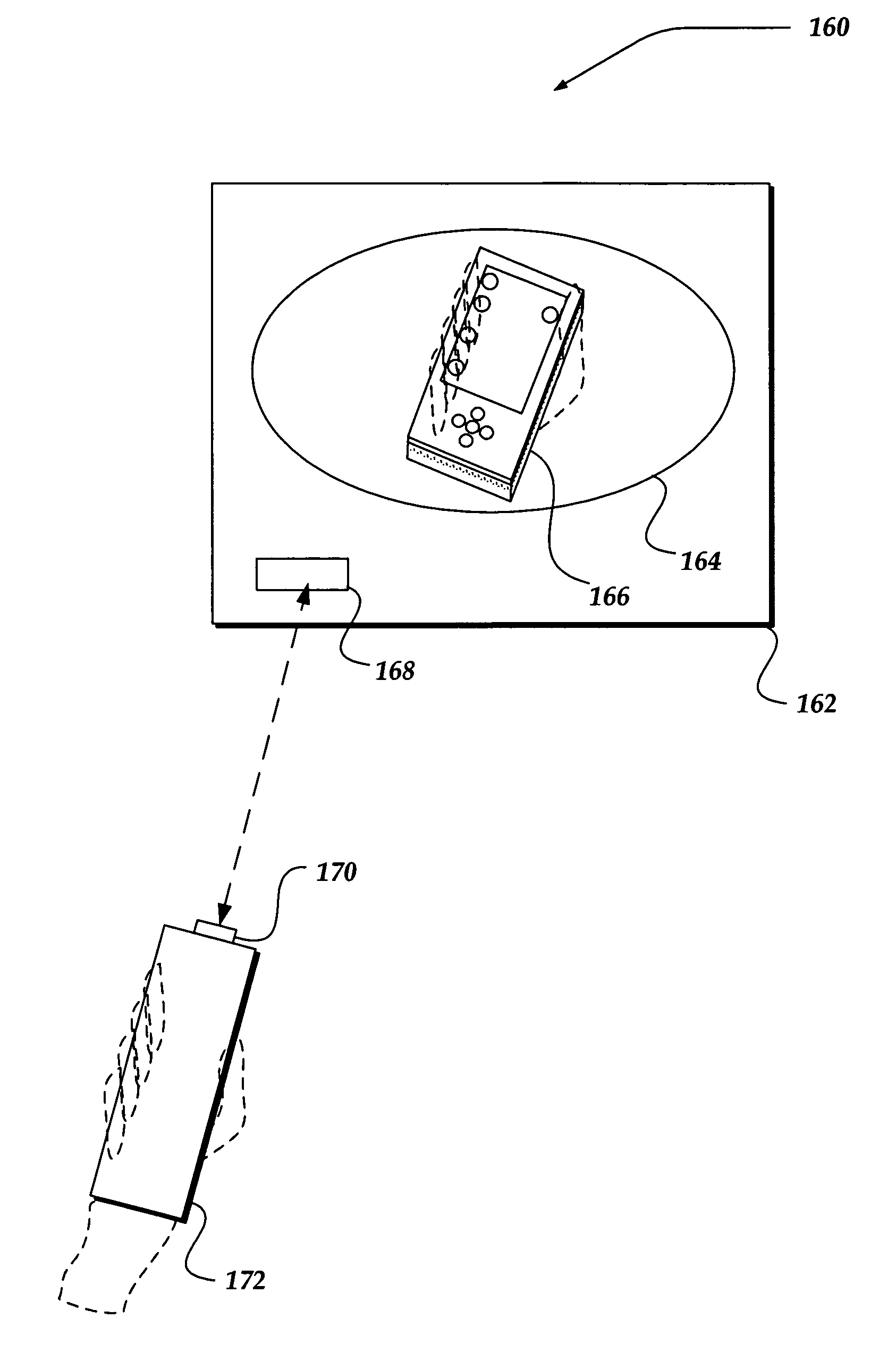 Optical detection of user interaction based on external light source