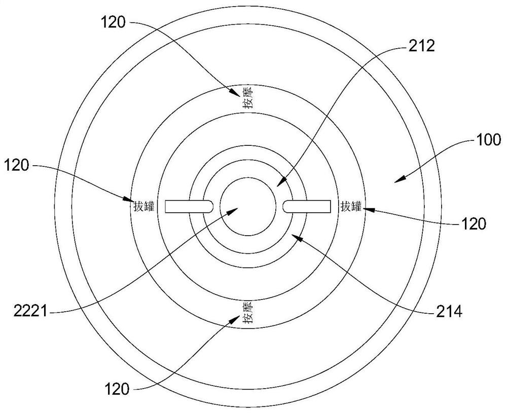 Acupuncture magnetic tank