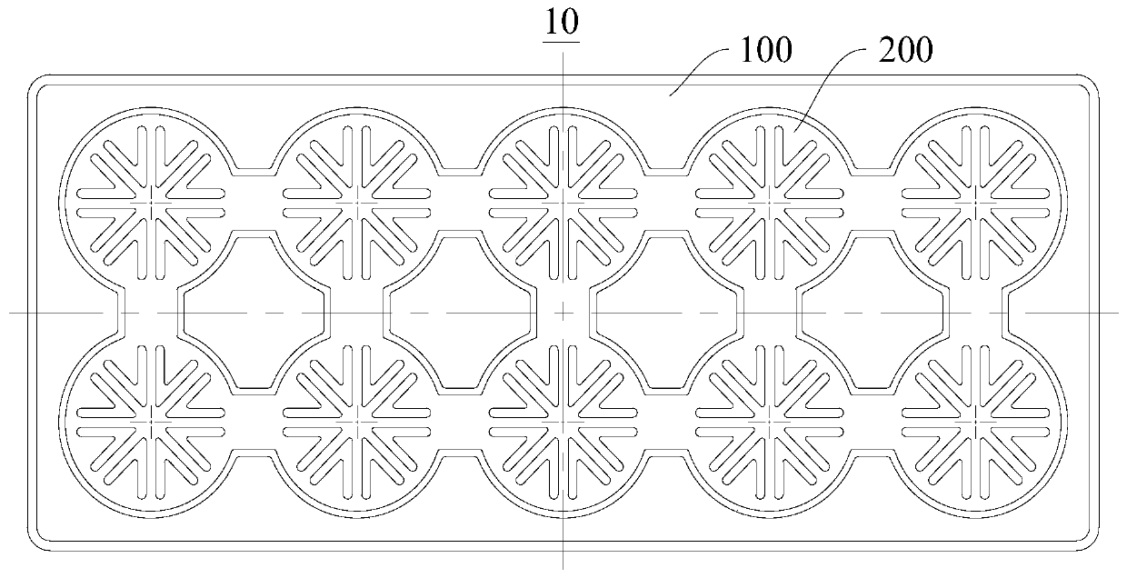 Packaging transport box and packaging method