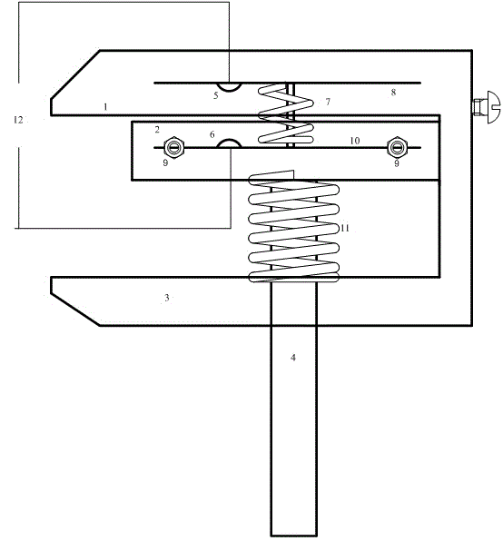 Contact sensing device capable of achieving short circuit ground wire on-line monitoring