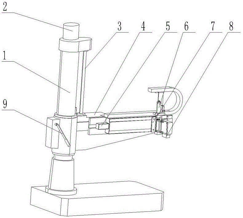 Laser surface strengthening machining device and method for plane type valve sealing surface