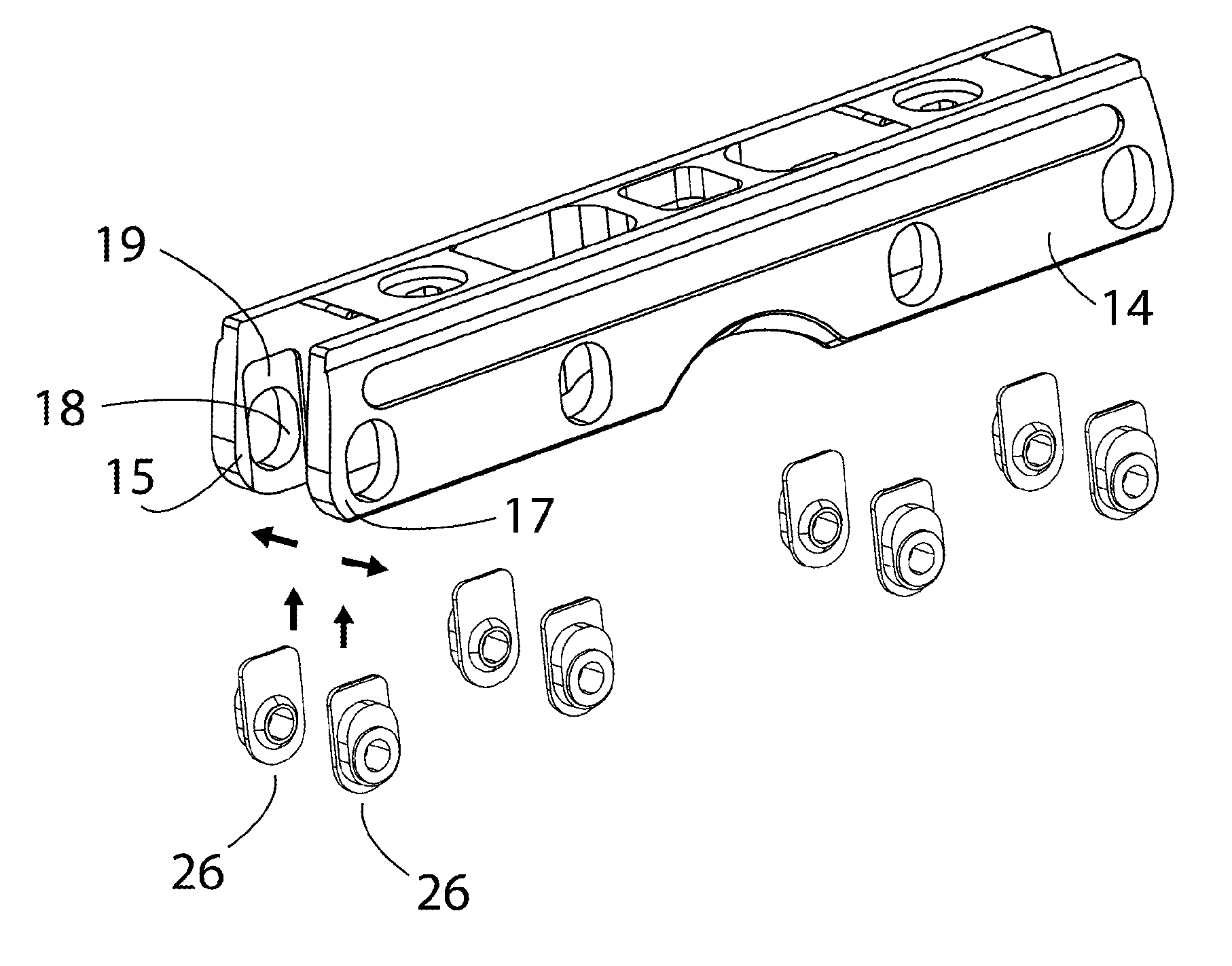 Interchangeable axle suspension spacer slider system and method of making same