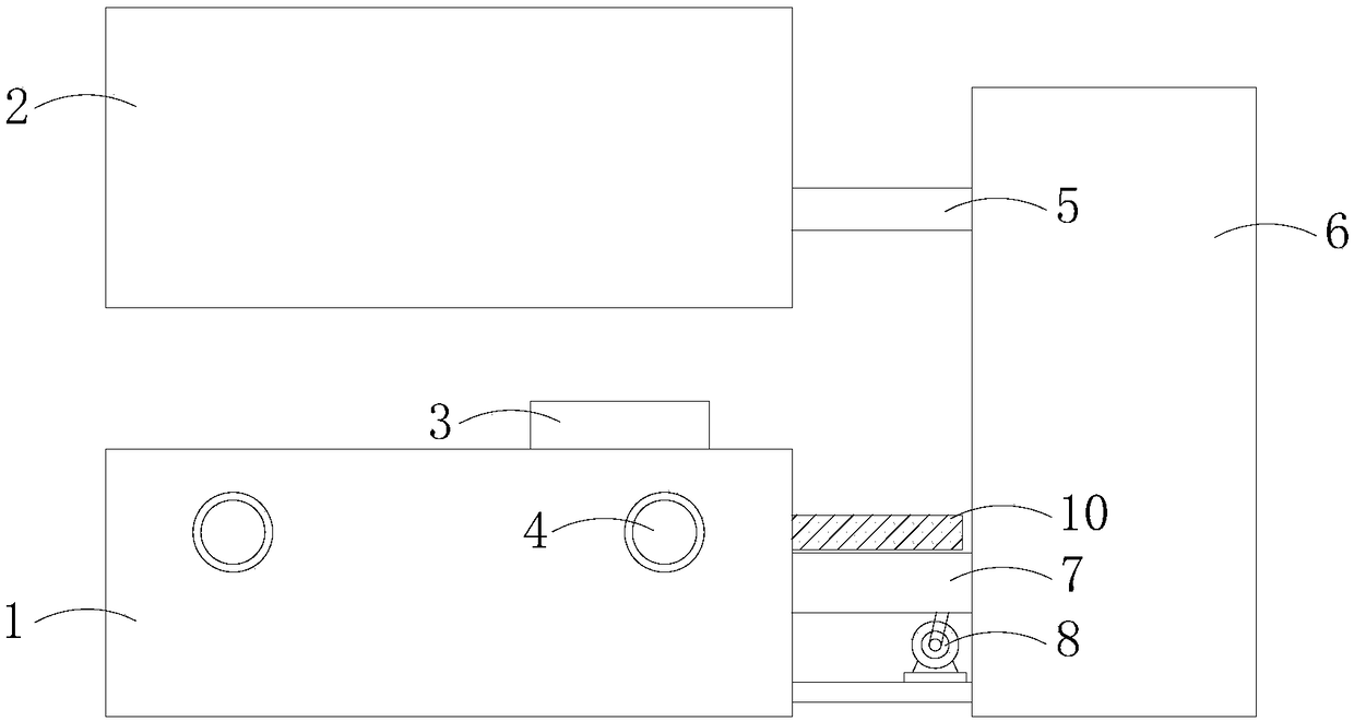 Novel macromolecule piezoelectric material annealing treatment device