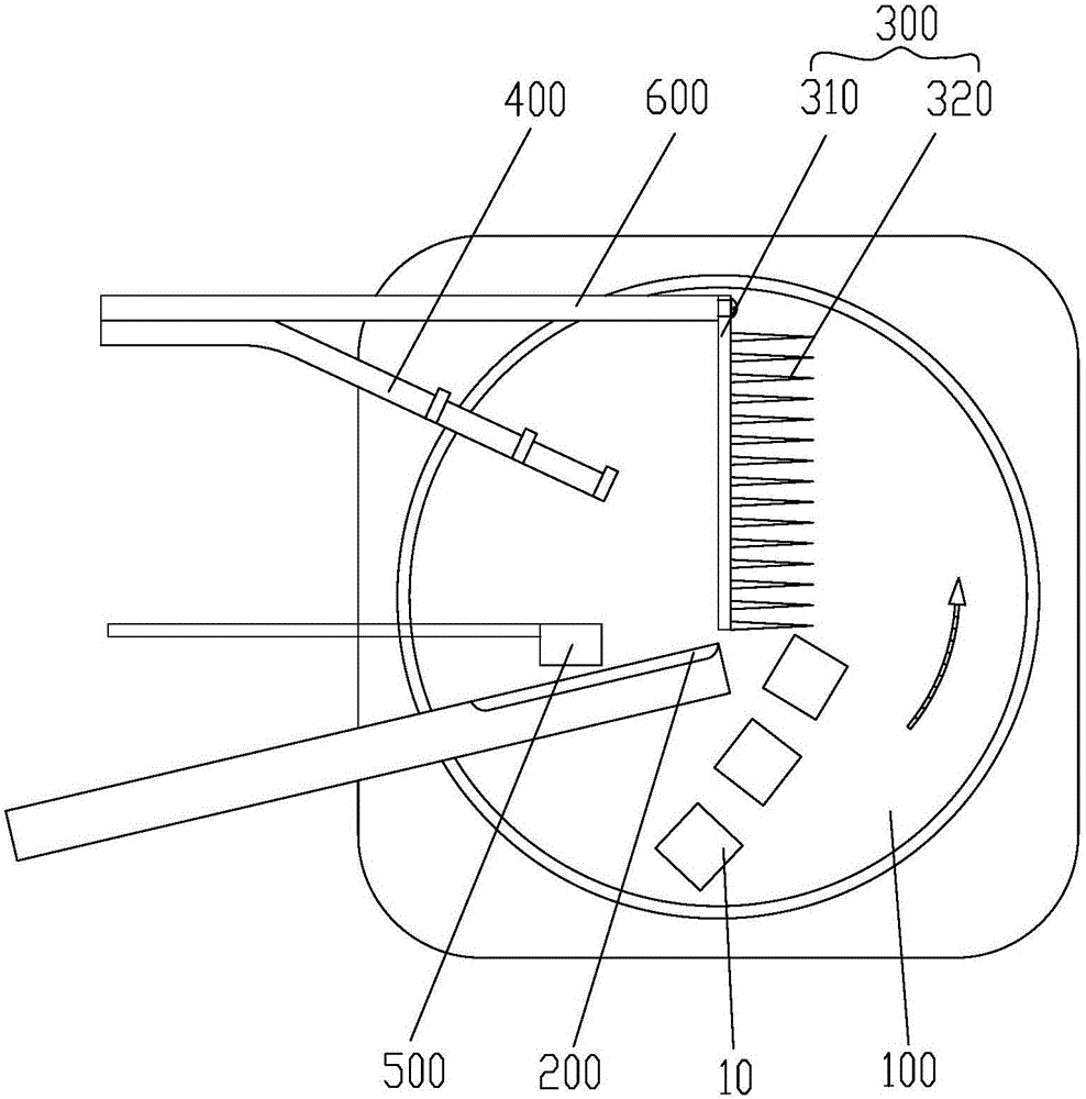 pop placement device and its chip removal jig