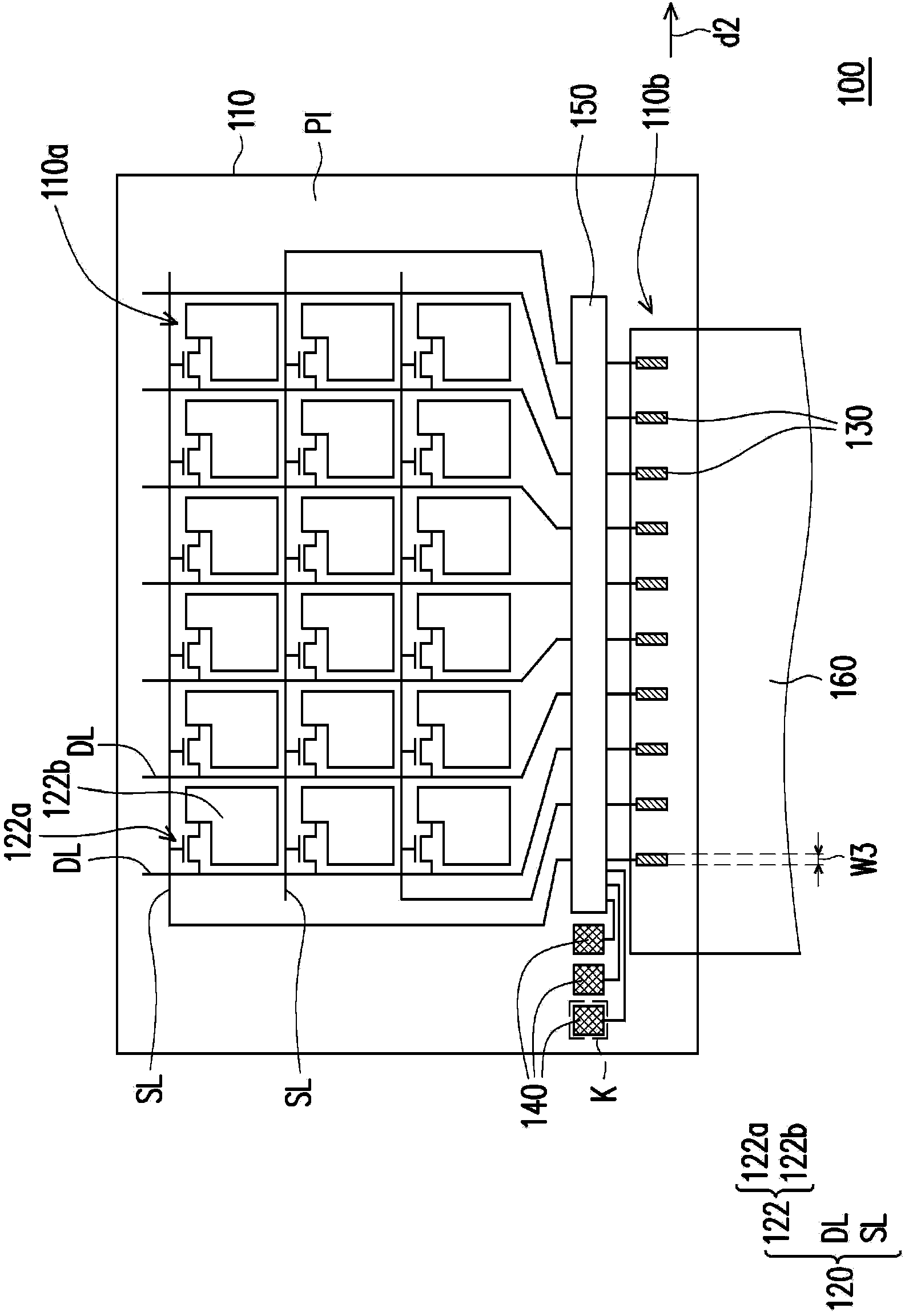 Component Substrate And Alignment Method