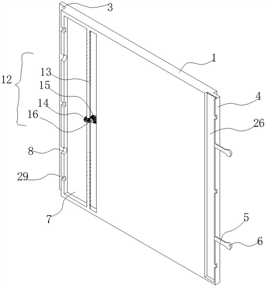 Circulating assembly type building structure based on green building material production