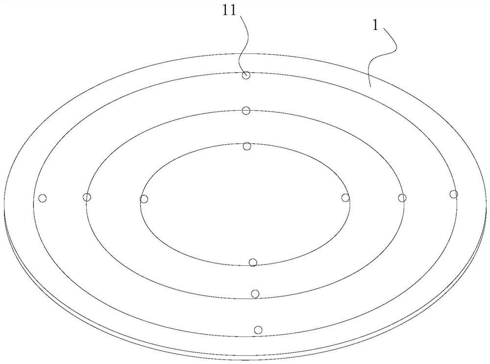 Adsorption method of warped wafer and device using the adsorption method