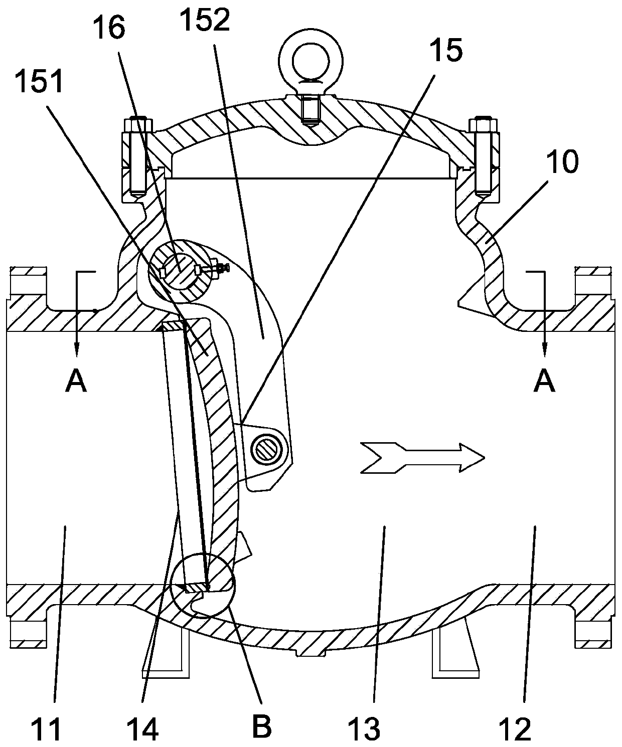 Actuator check valve