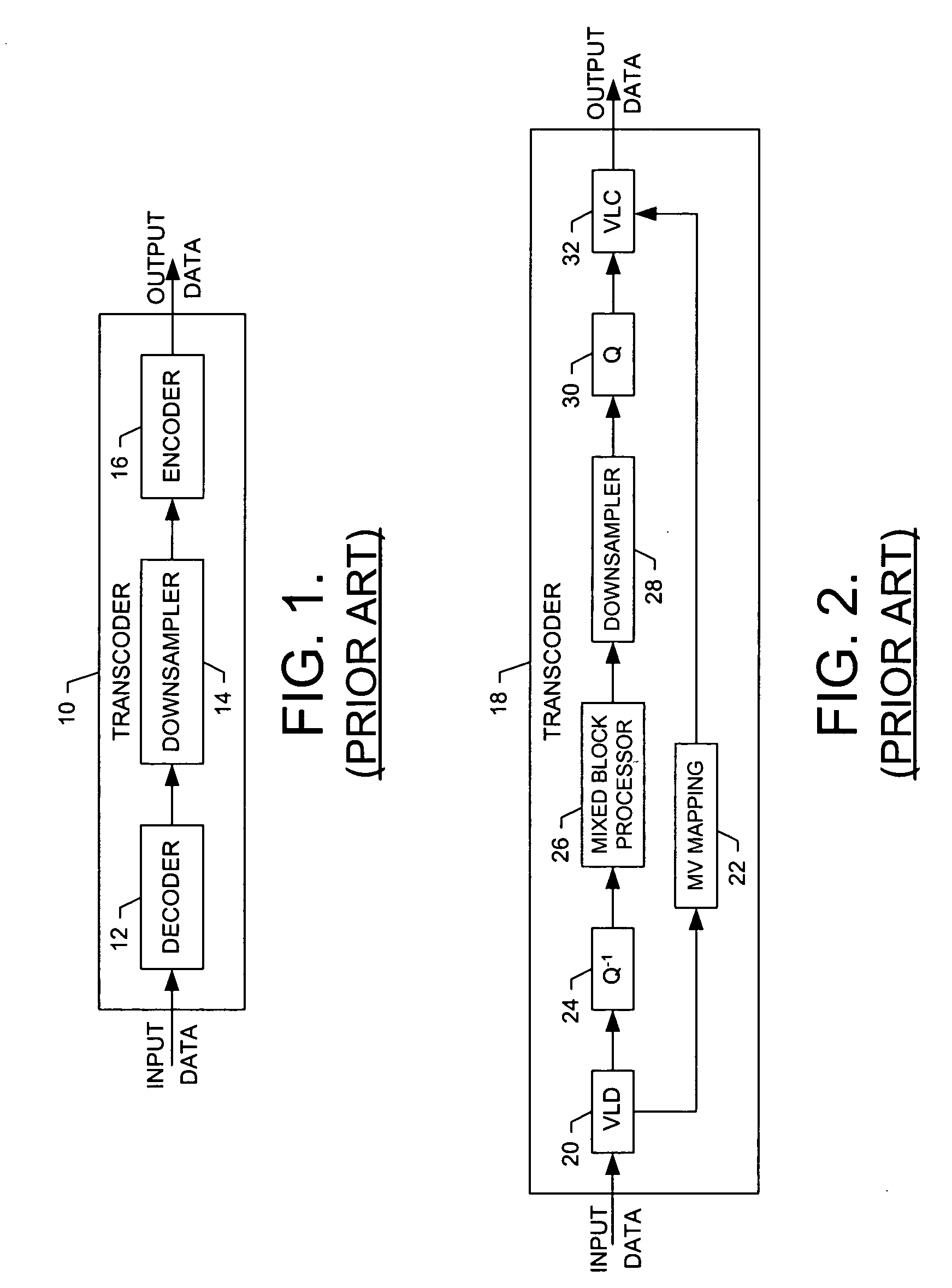 Transcoder and associated system, method and computer program product for low-complexity reduced resolution transcoding