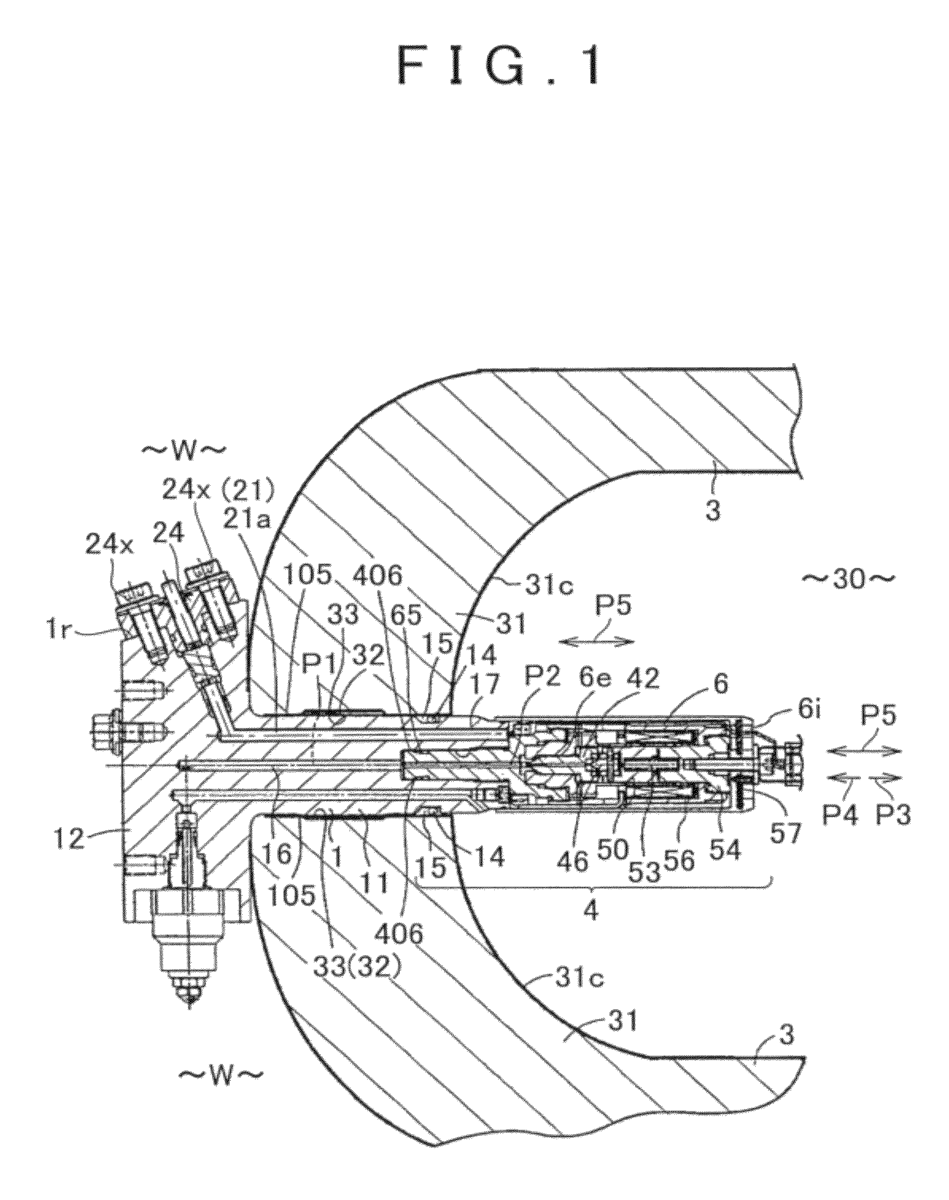 Component holding device