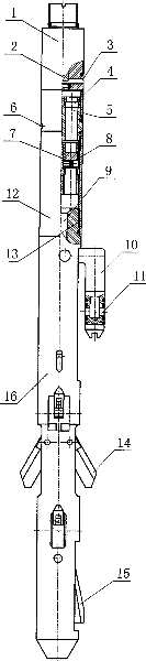 Water Injection Well Layered Static Pressure Combination Instrument