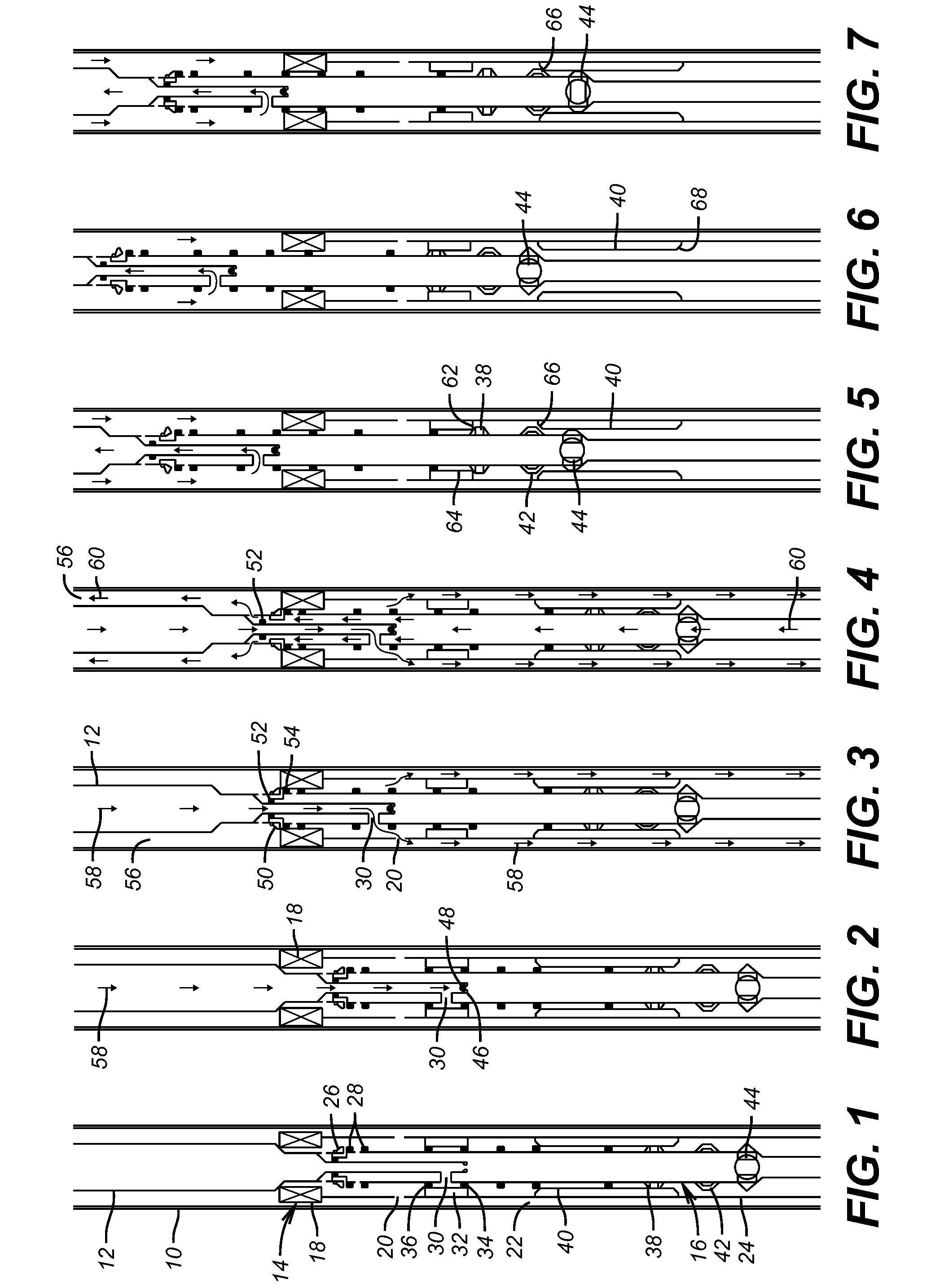 Fracturing and gravel packing tool with shifting ability between squeeze and circulate while supporting an inner string assembly in a single position