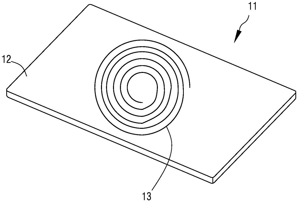 A wireless charging module for electronic equipment and its manufacturing method