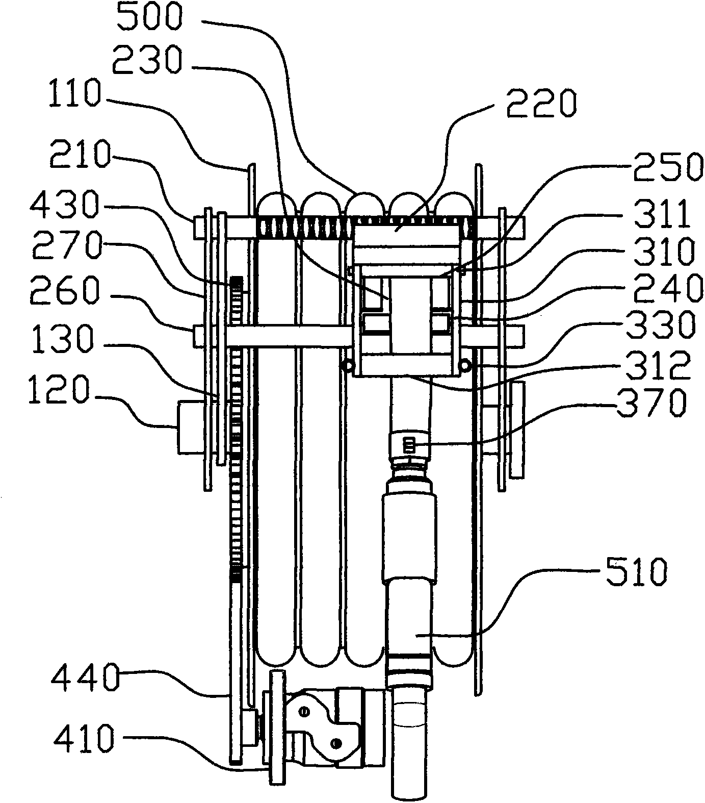 Winding device and fuelling vehicle
