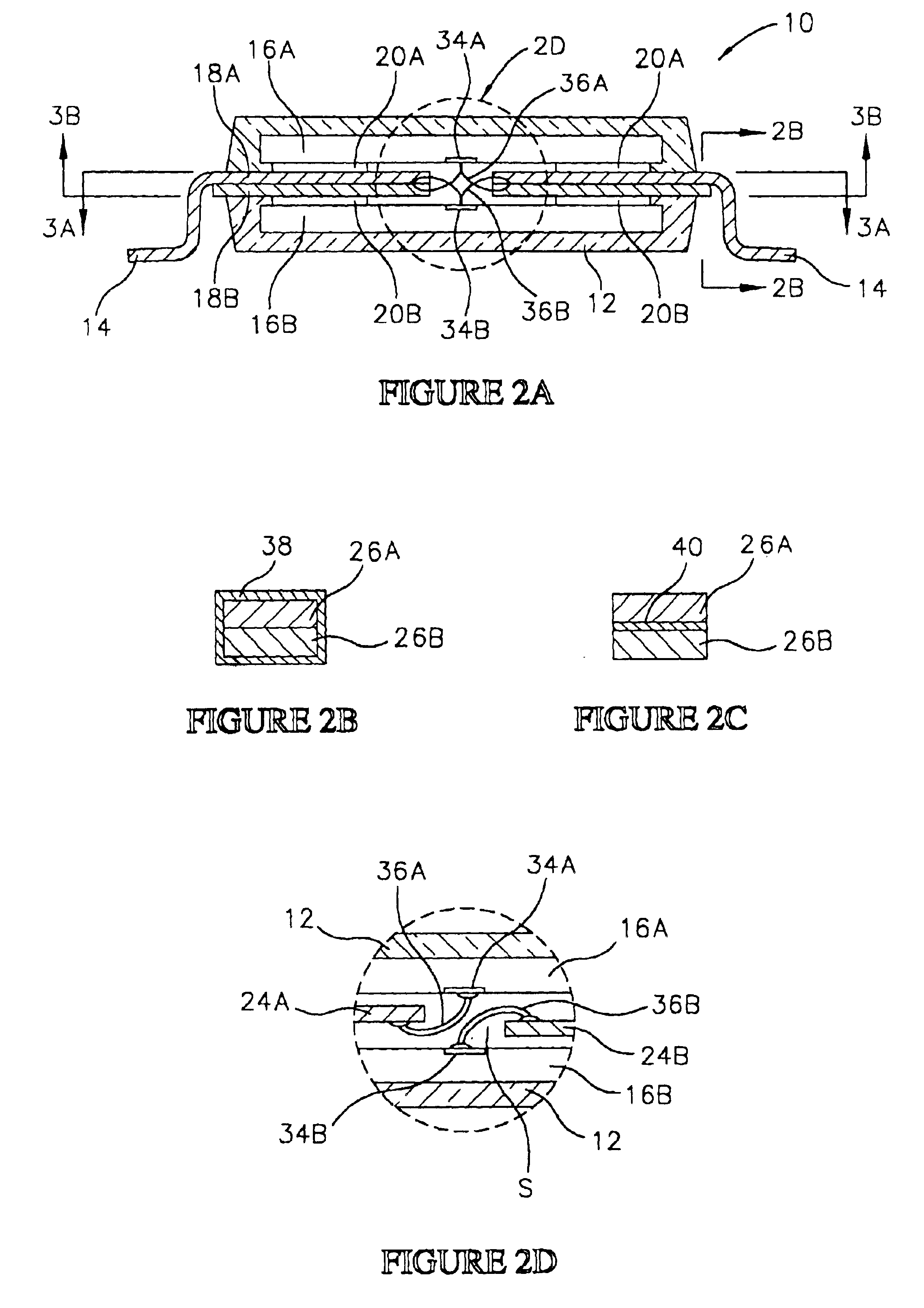 Method for fabricating semiconductor packages with stacked dice and leadframes