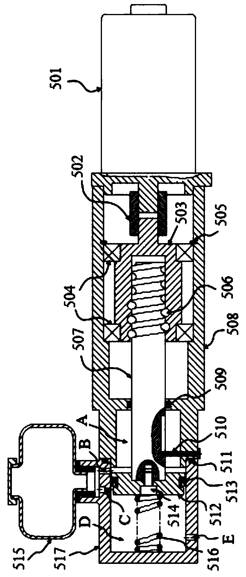 Double-loop electric liquid hybrid brake system and brake control method thereof