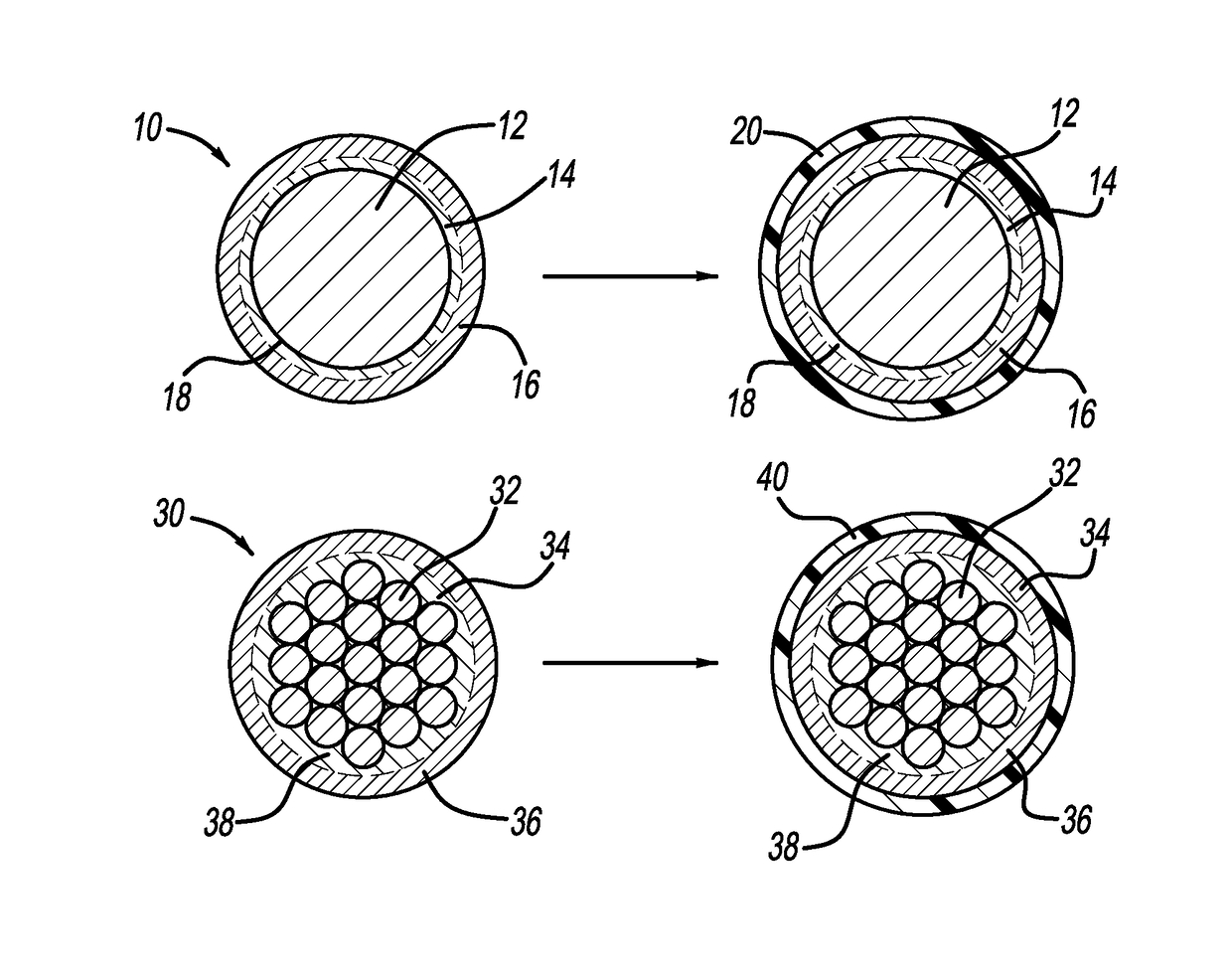 Multi-coated anodized wire and method of making same