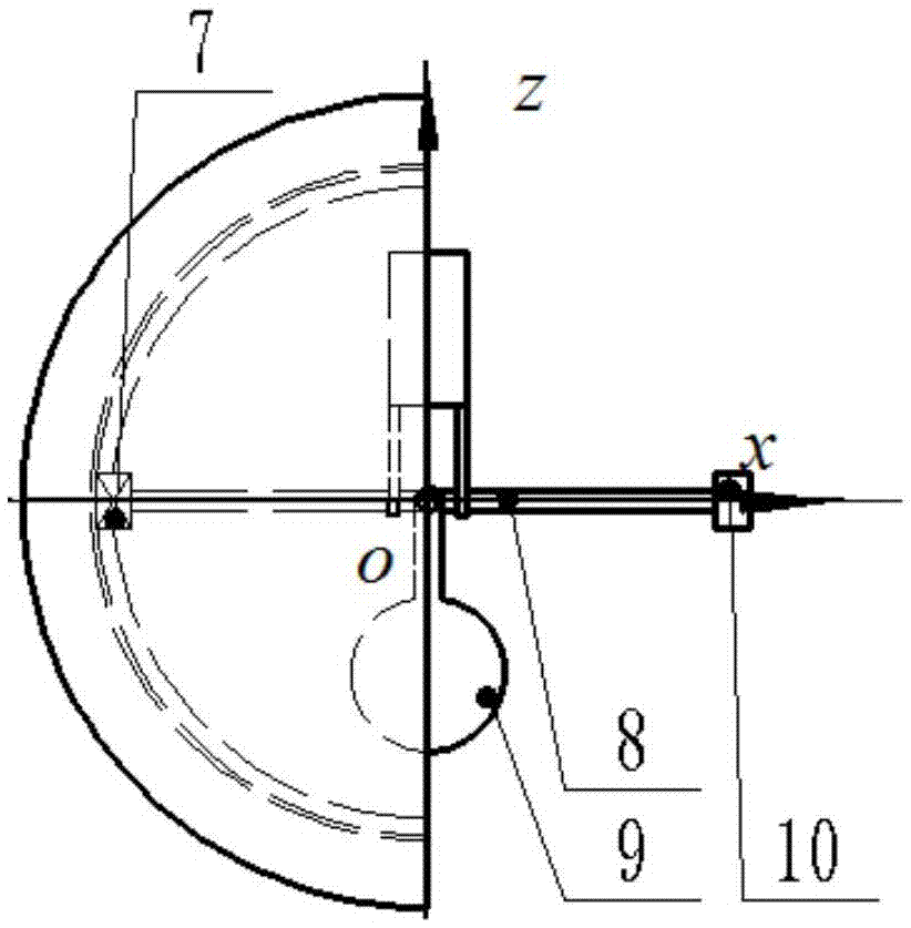 Spherical robot with double pendulum bobs and application thereof
