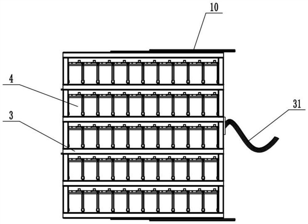 Mobile returned lead-acid battery energy storage power station