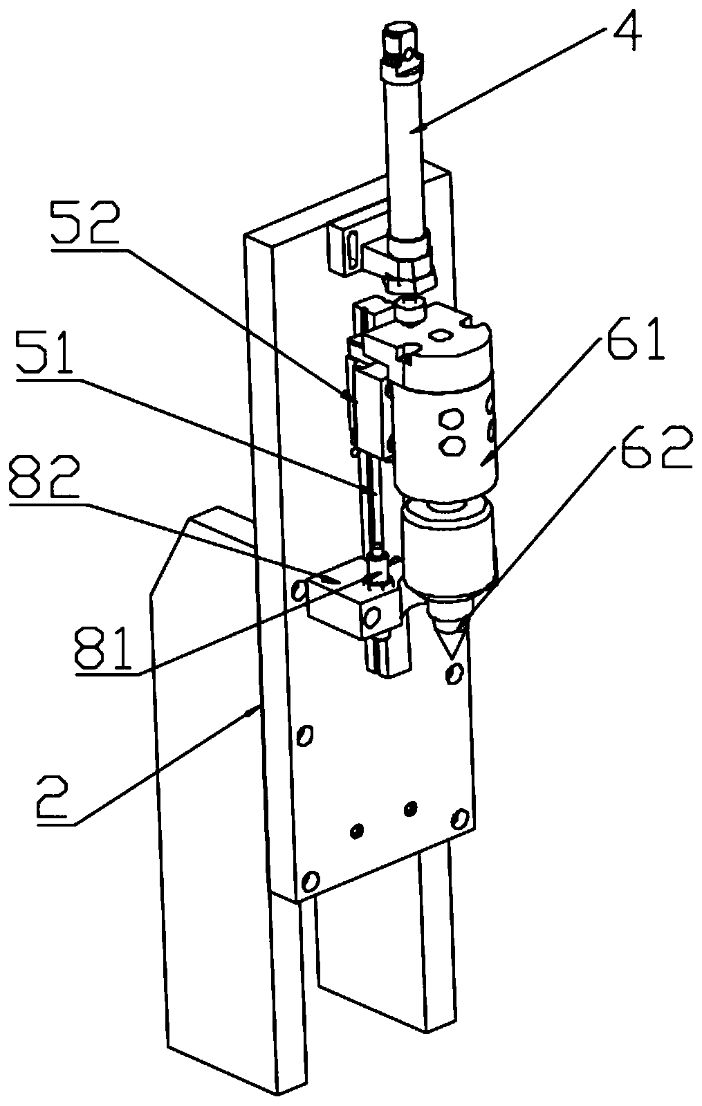 Crack detection device