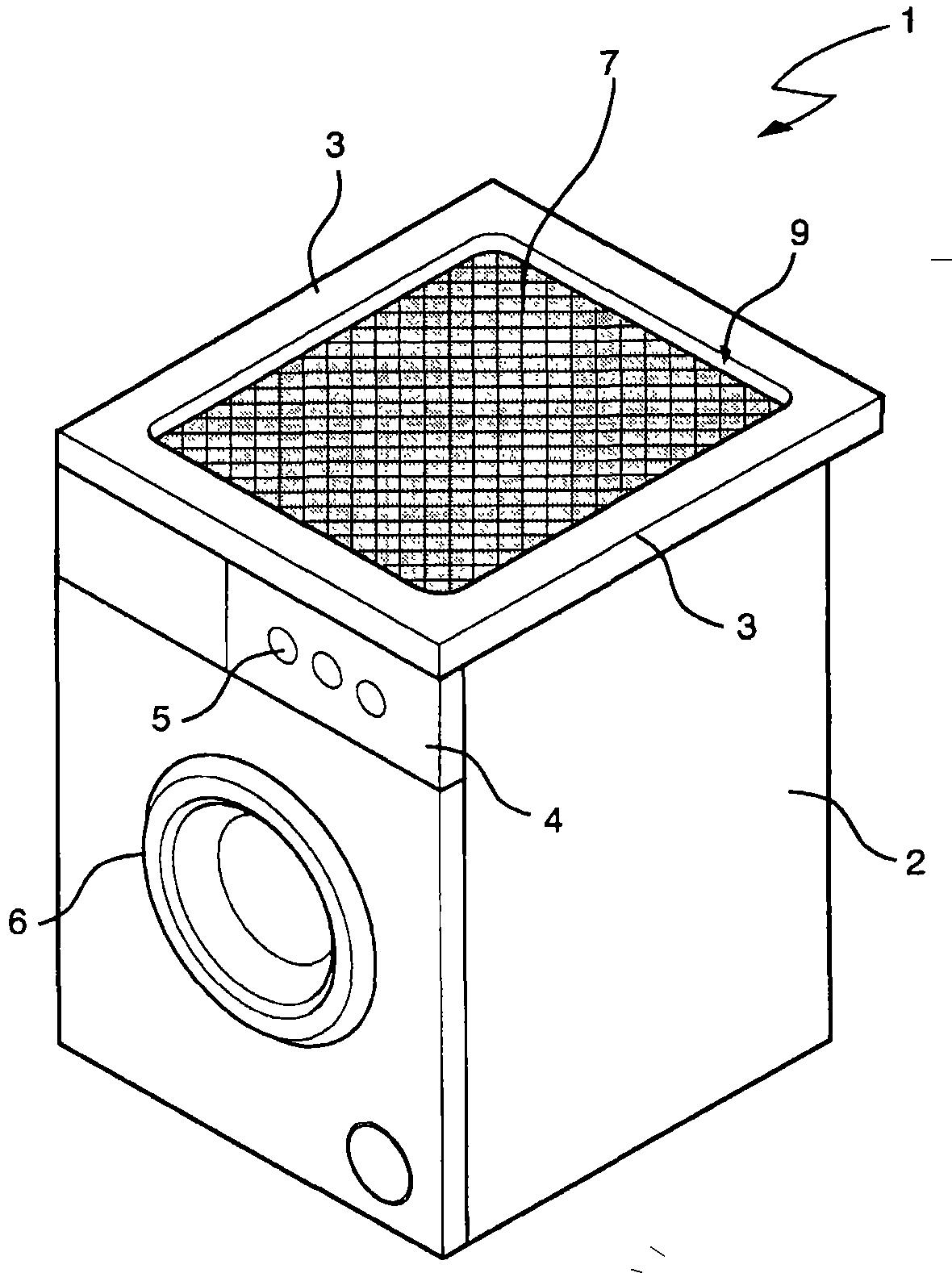Household appliances for washing and/or drying clothes