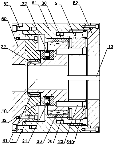 Axial force and static torque combination device