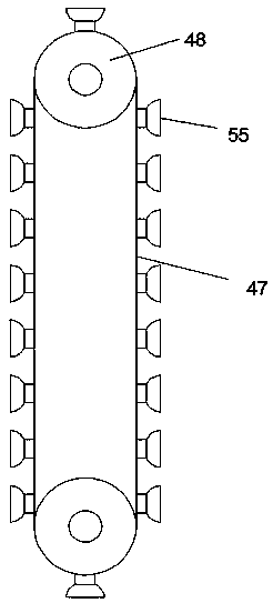 Auxiliary device for cambered surface scribing