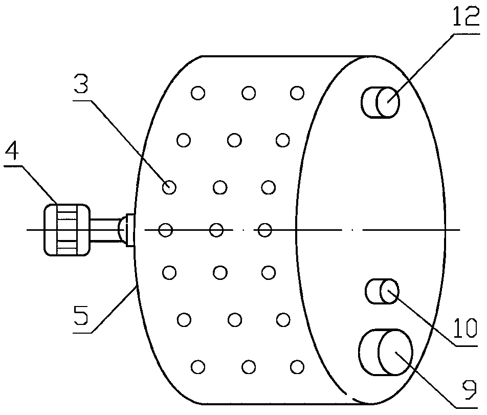 Biochar-mediated solid biofilm anaerobic digestion accelerator preparation device and method thereof