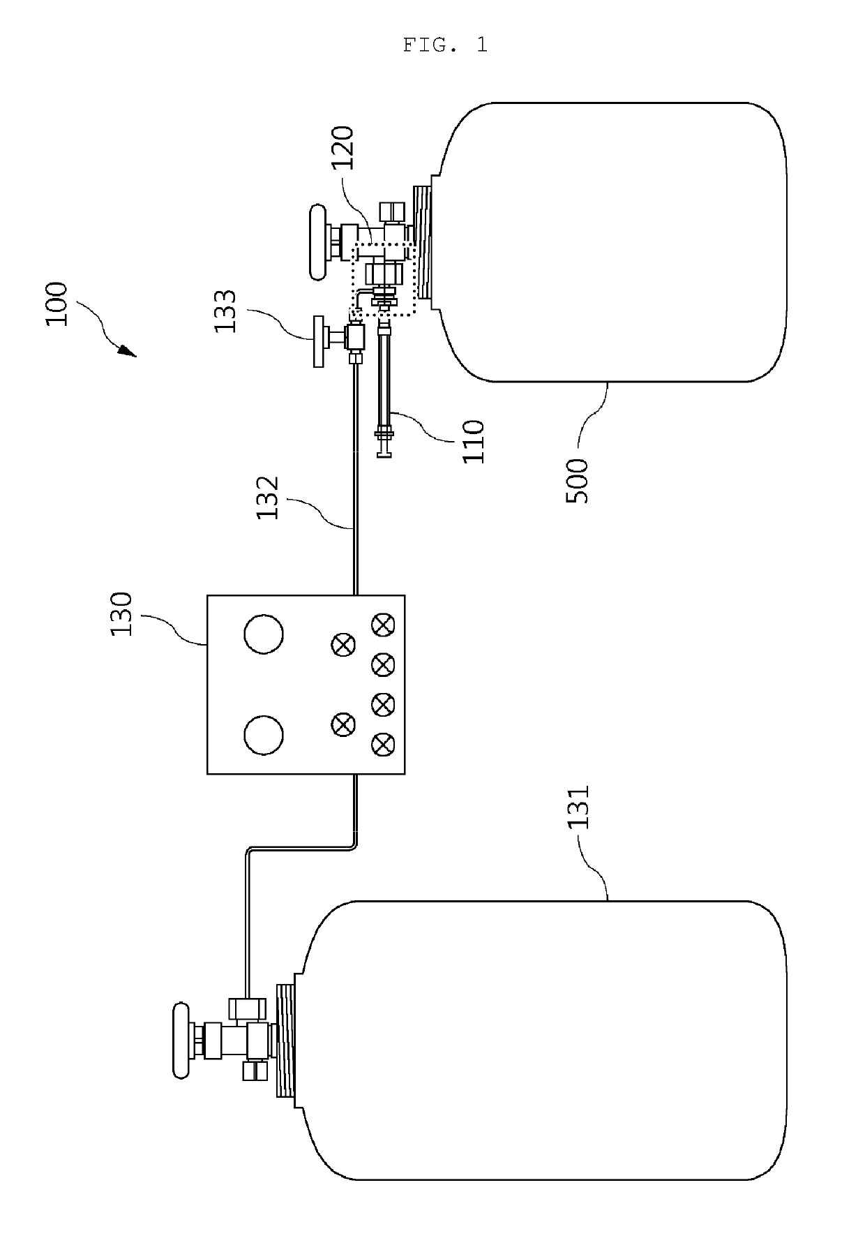 Injection apparatus and injection method for liquid sample for standard gas production