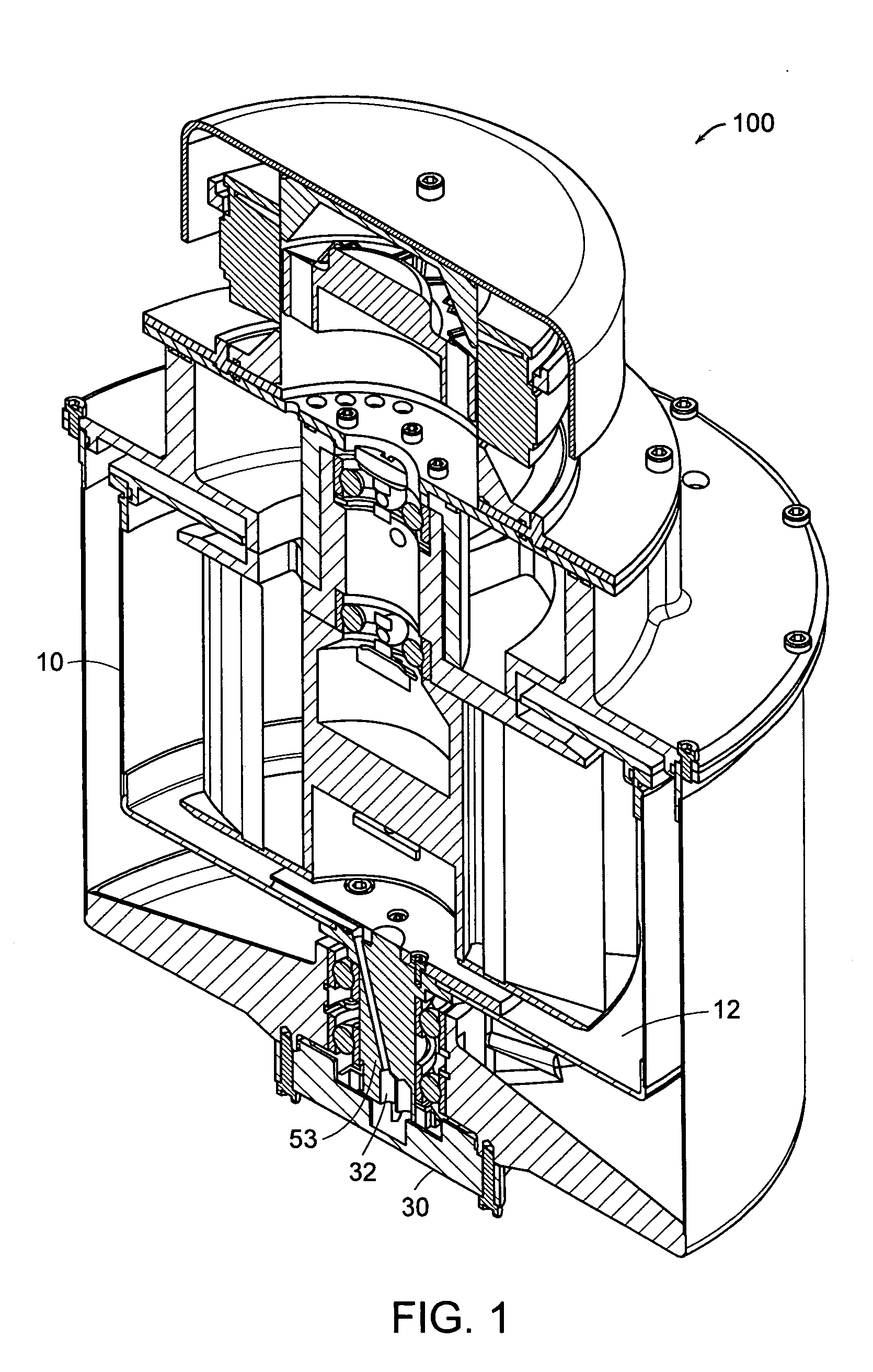 System and method of fluid transfer using devices with rotatable housings