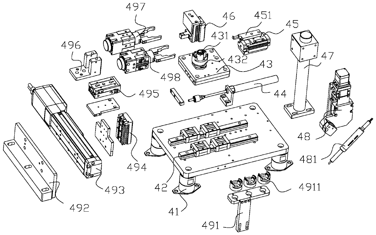 A kind of production equipment of micro motor