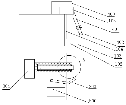 Loading and unloading device of pilot valve seat numerical control machine