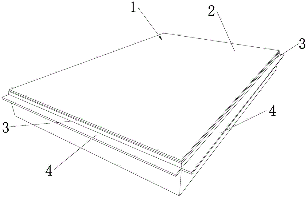 Lap-joint type spliced sealing structure for solar photovoltaic components