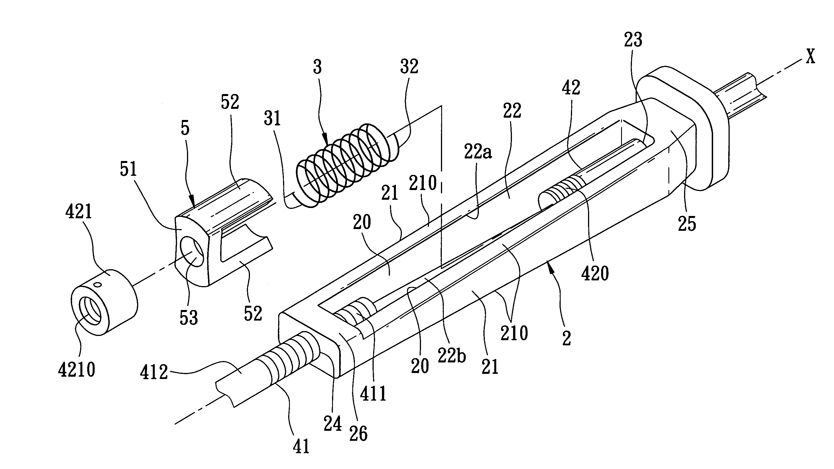Fastener for securing a cargo container