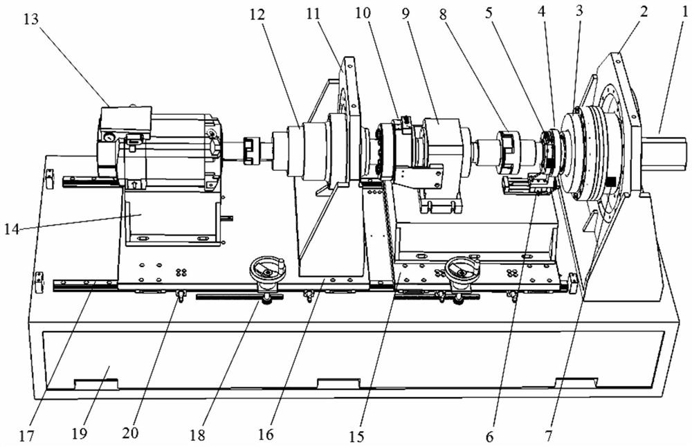 Robot joint motion precision measuring device