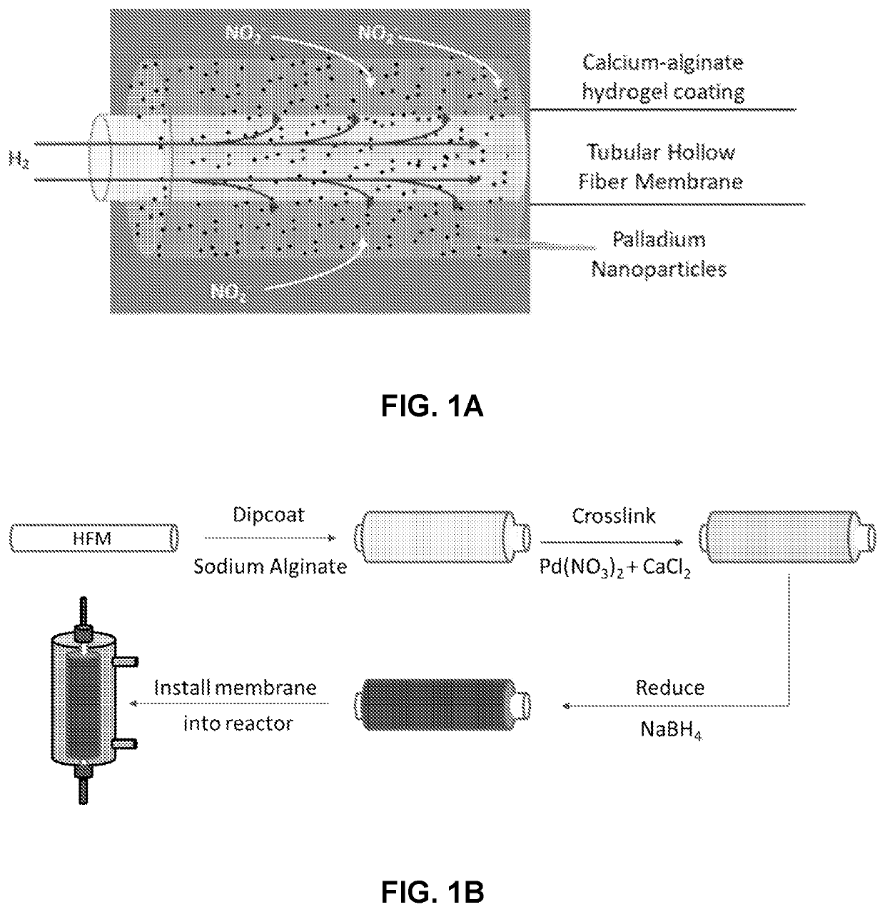 Catalytic hydrogel membrane reactor for treatment of aqueous contaminants