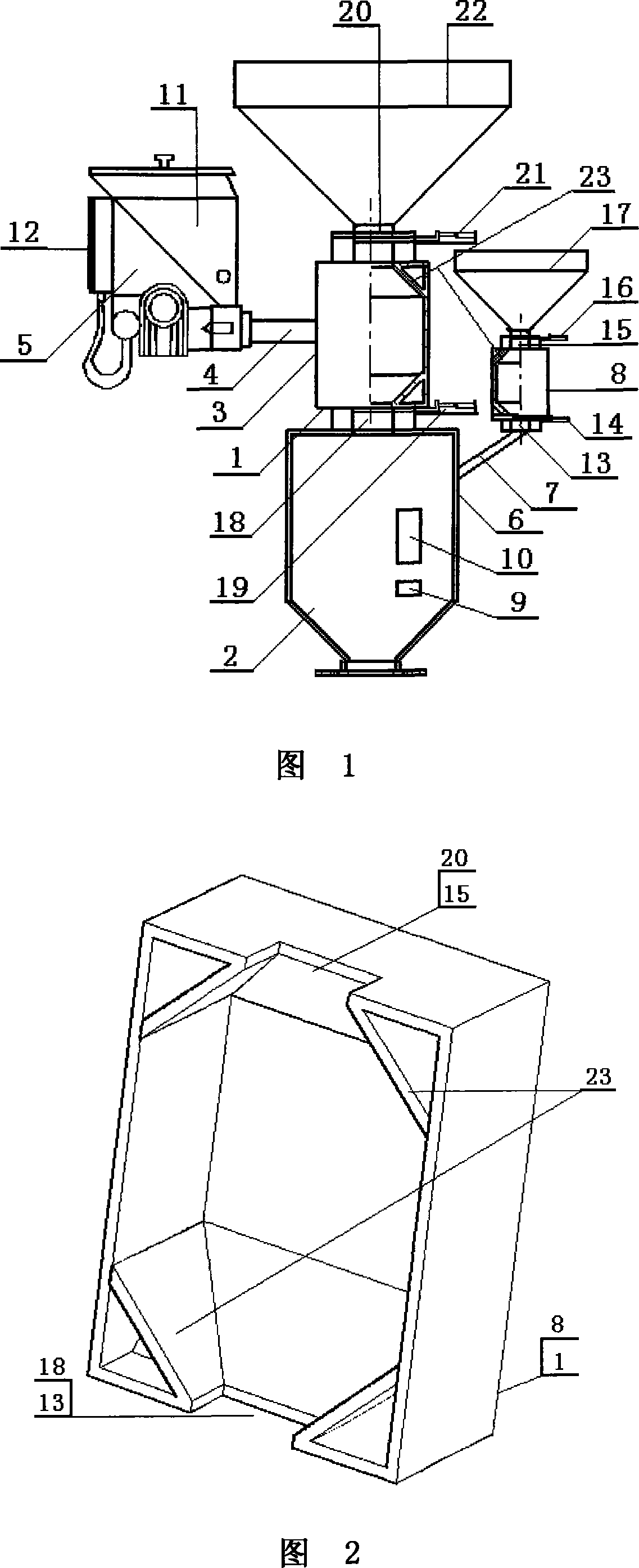 Method for promoting plastic additive distributing precision and device thereof