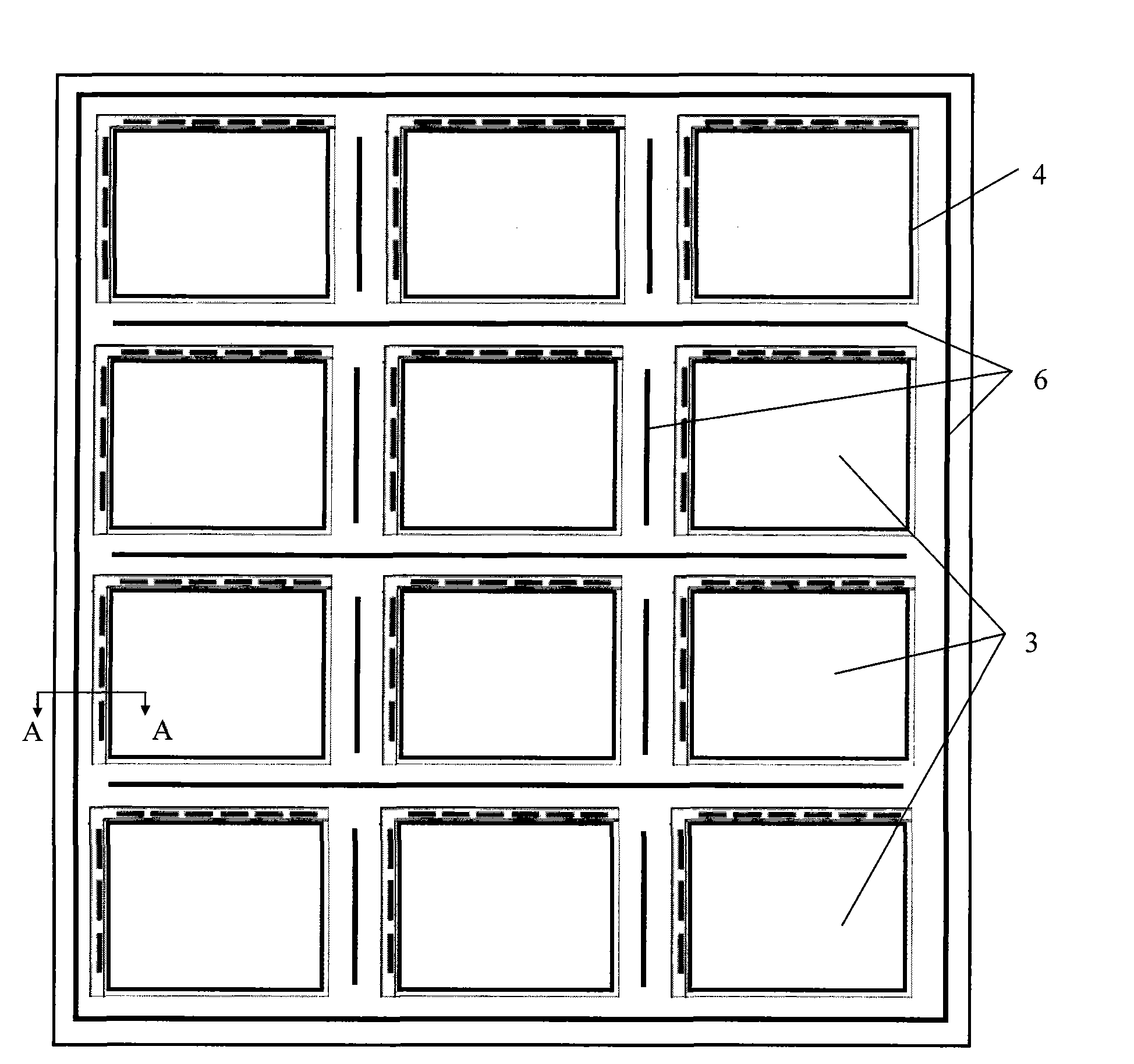 Mother board of liquid crystal panel and manufacturing method thereof