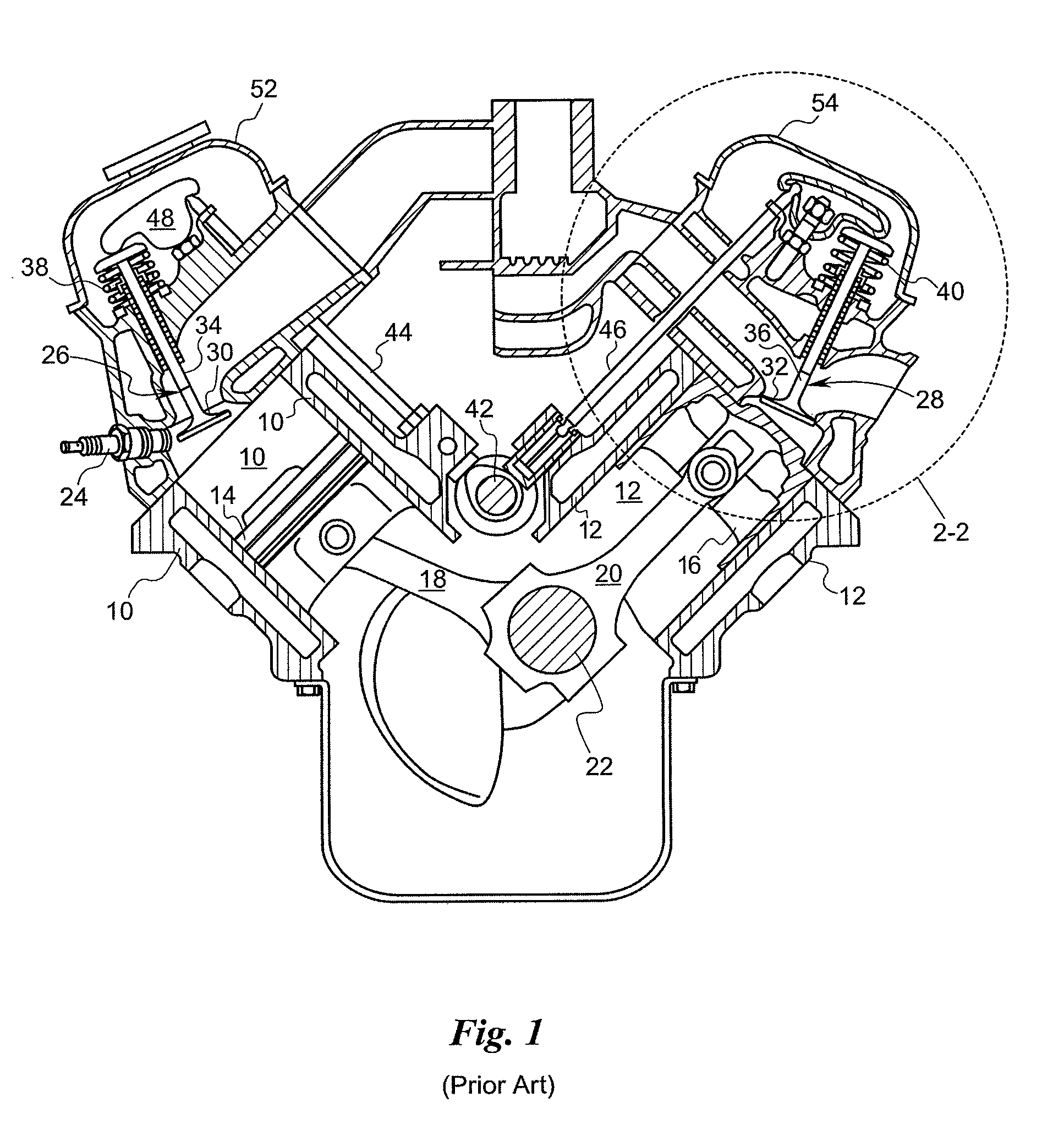 Valve cover housing for internal combustion engines