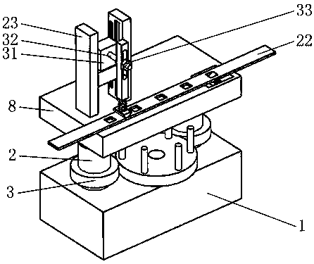 Device for stamping die